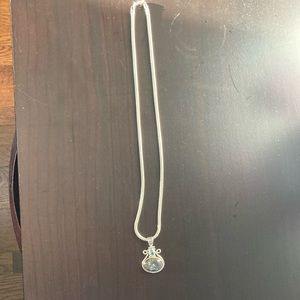Starfire Designs pendant w/aquamarine